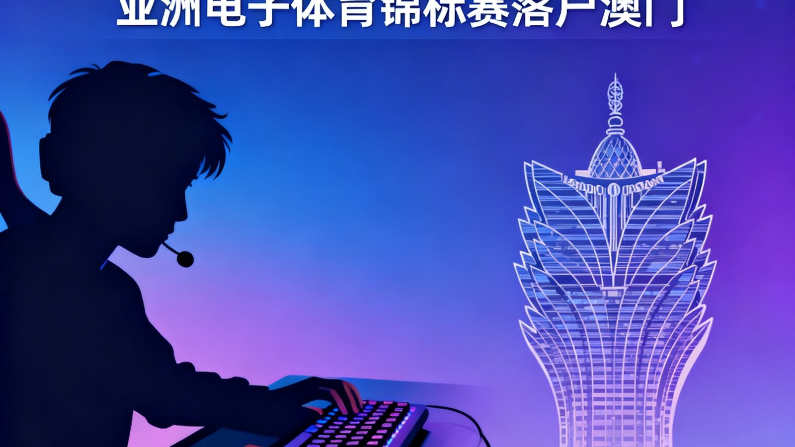 电竞产业政策2025新规，亚洲电子体育锦标赛落户澳门