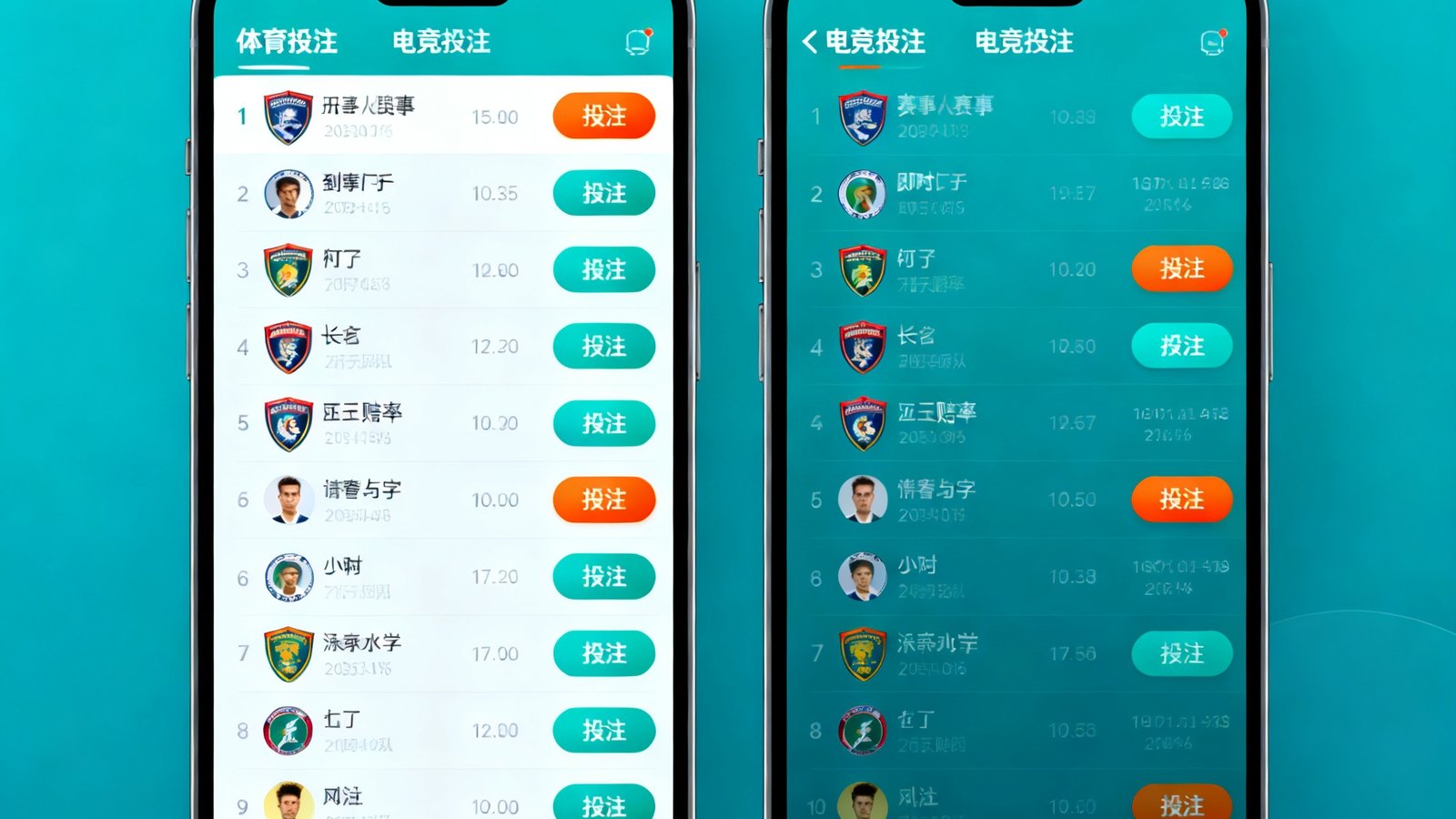 亿万28手机版官方APP在安卓和iOS设备上的界面展示，流畅体验体育与电竞投注